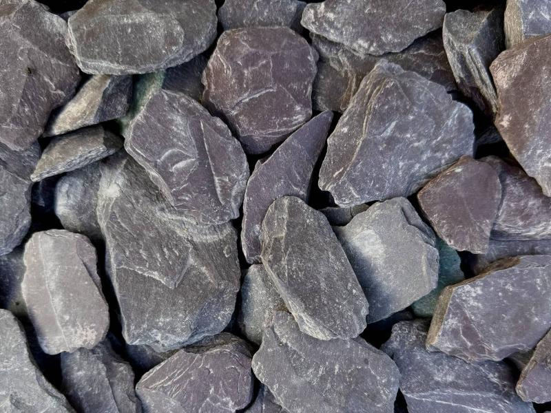 Plum Slate shown dry